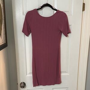 Old Navy Dusty Rose Mini Dress